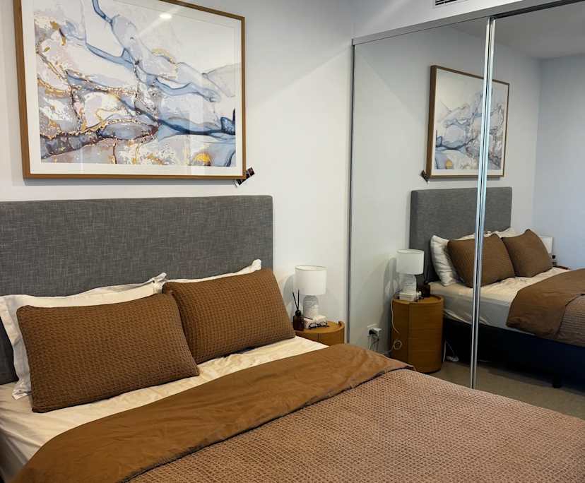 Furnished room with own bathroom