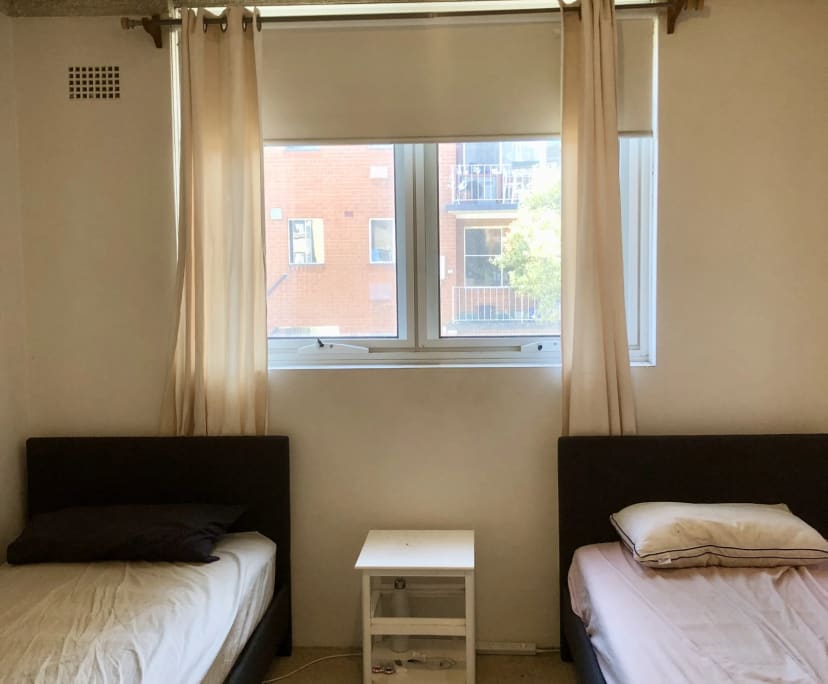 Unfurnished room in a flatshare