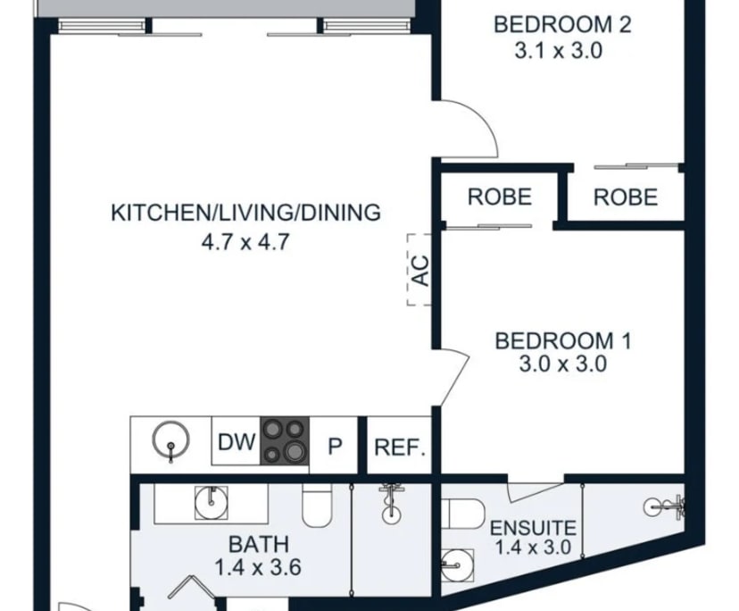 Furnished room with own bathroom