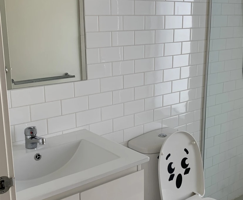 Room with own bathroom