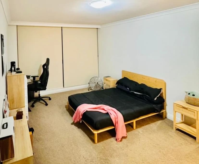 Furnished room with own bathroom