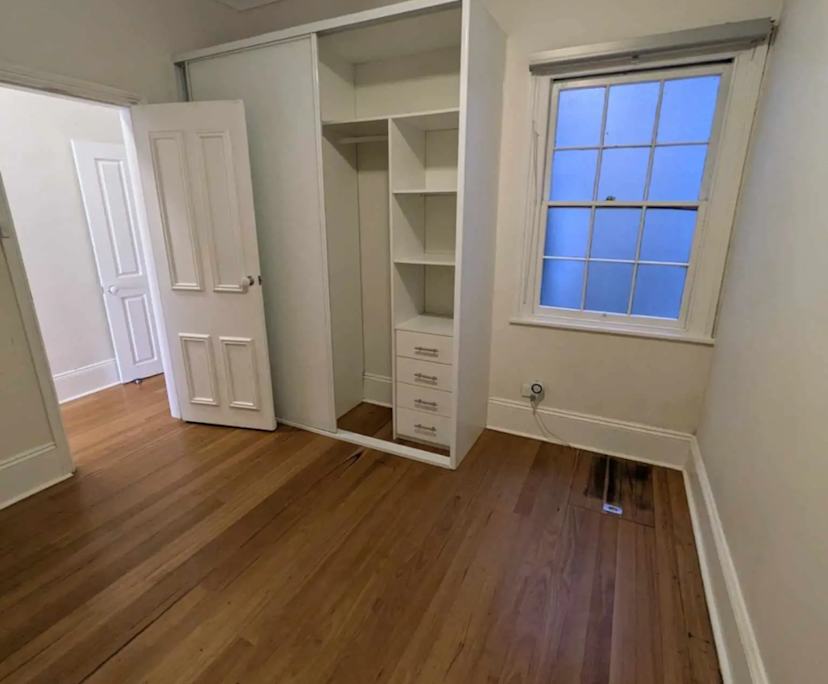 Unfurnished room in a share house