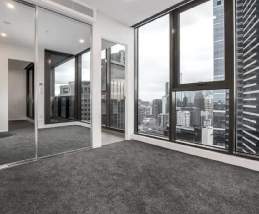 Unfurnished room with own bathroom