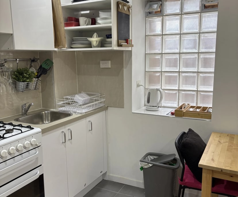 Furnished room with own bathroom