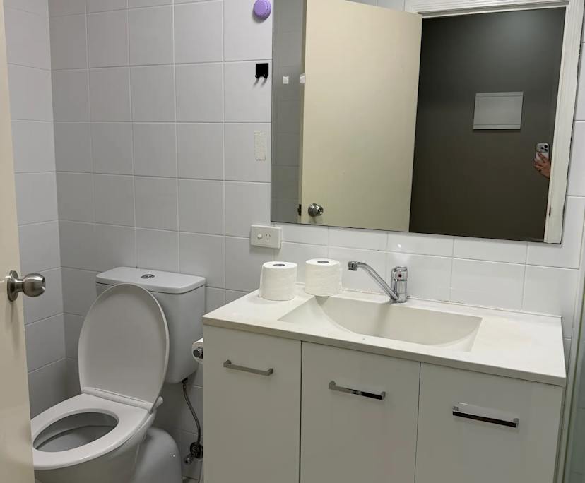 Room with own bathroom