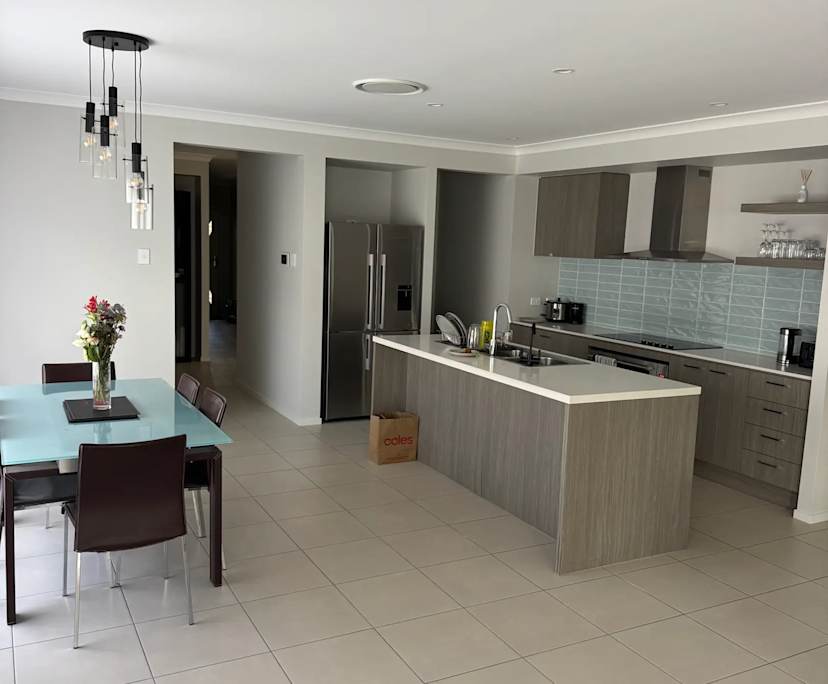 Unfurnished room with own bathroom