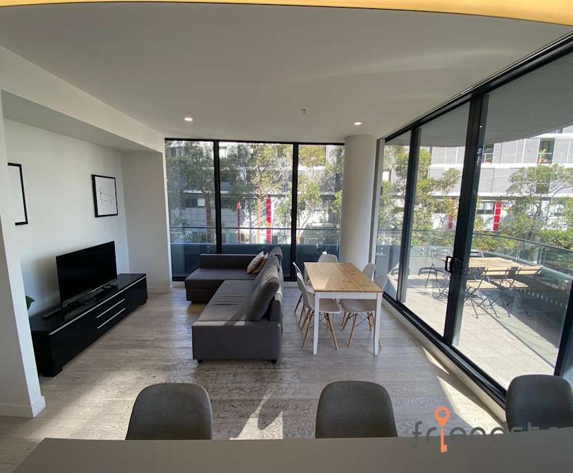 Furnished room with own bathroom