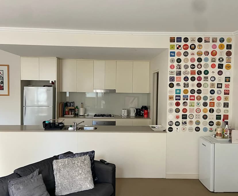 Unfurnished room with own bathroom