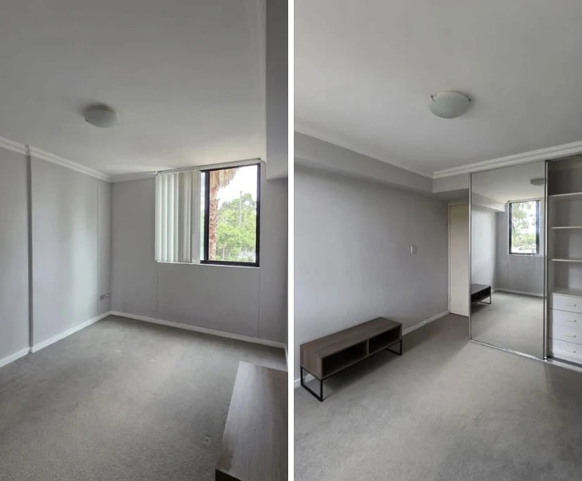 Unfurnished room with own bathroom