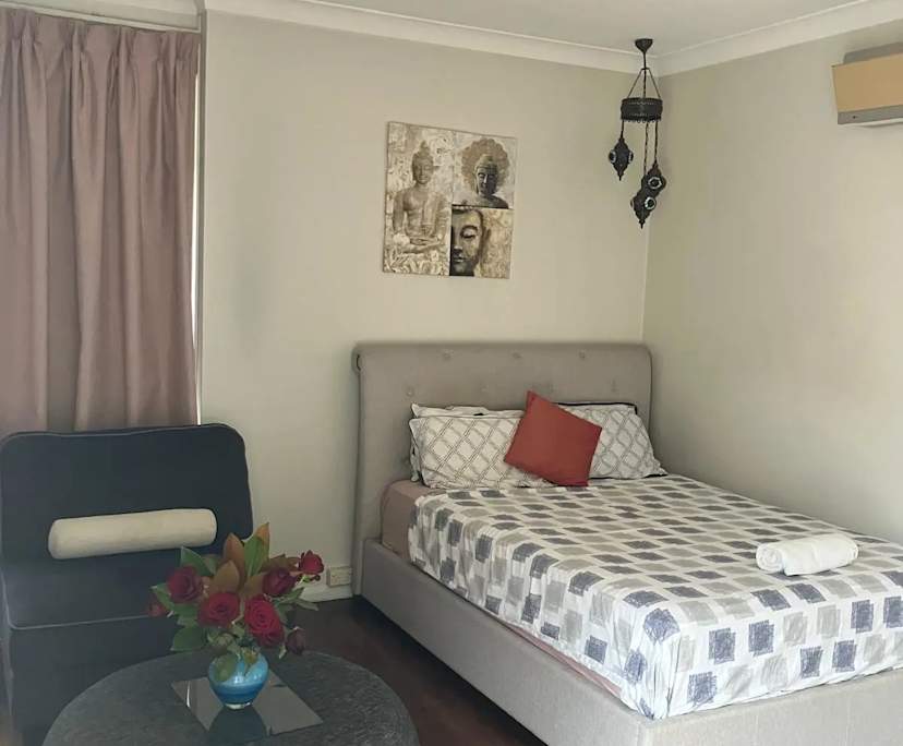 Room with own bathroom