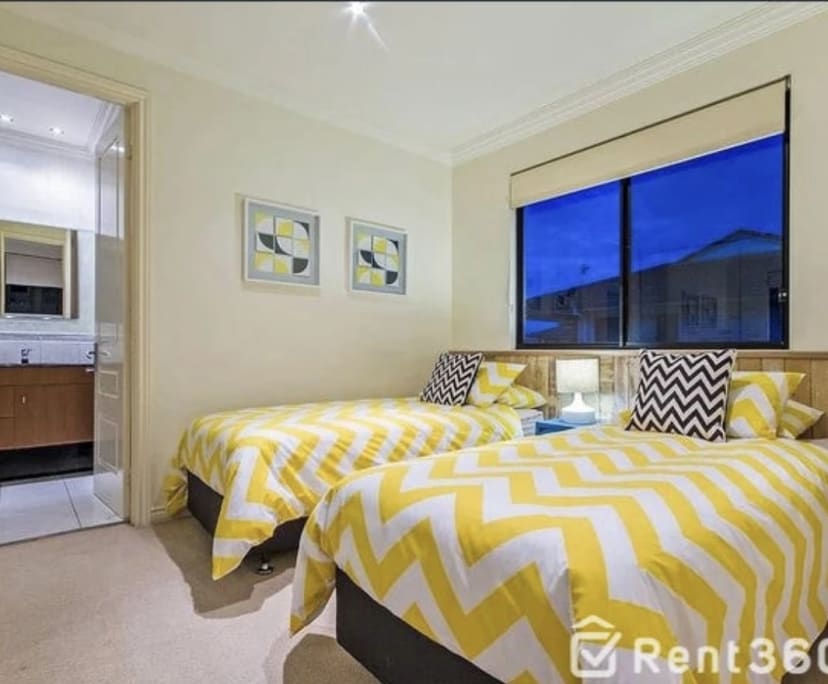 Furnished room with ensuite in a share house