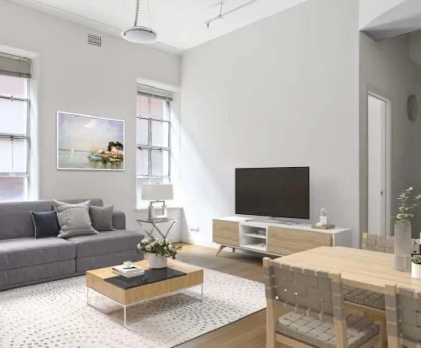 Unfurnished room in a flatshare