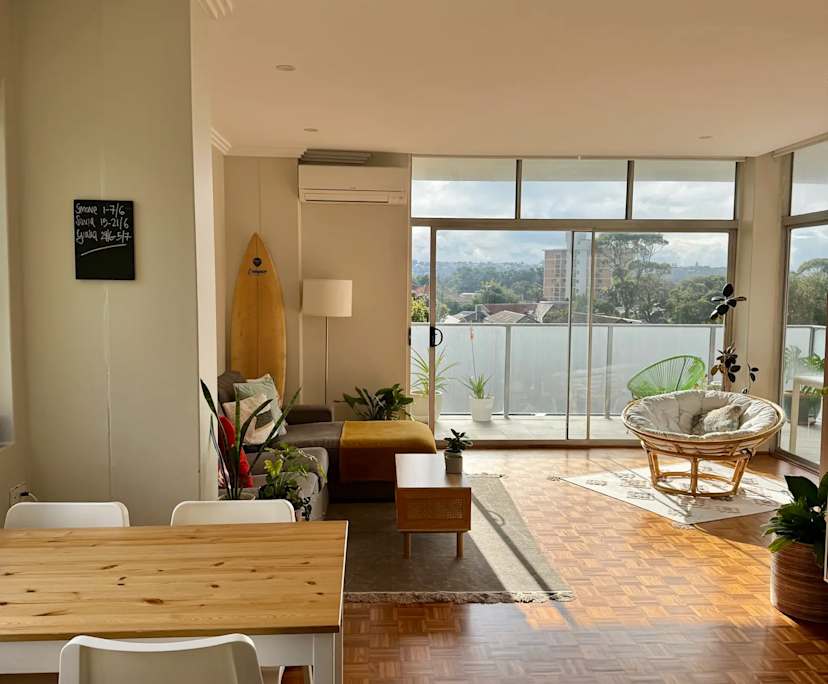 Unfurnished room in a flatshare