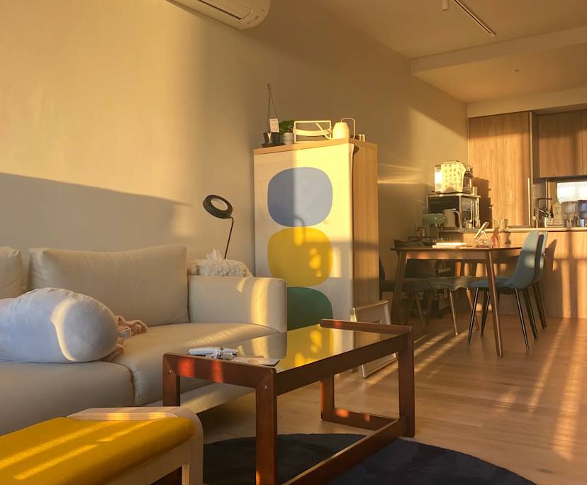 Furnished room with own bathroom