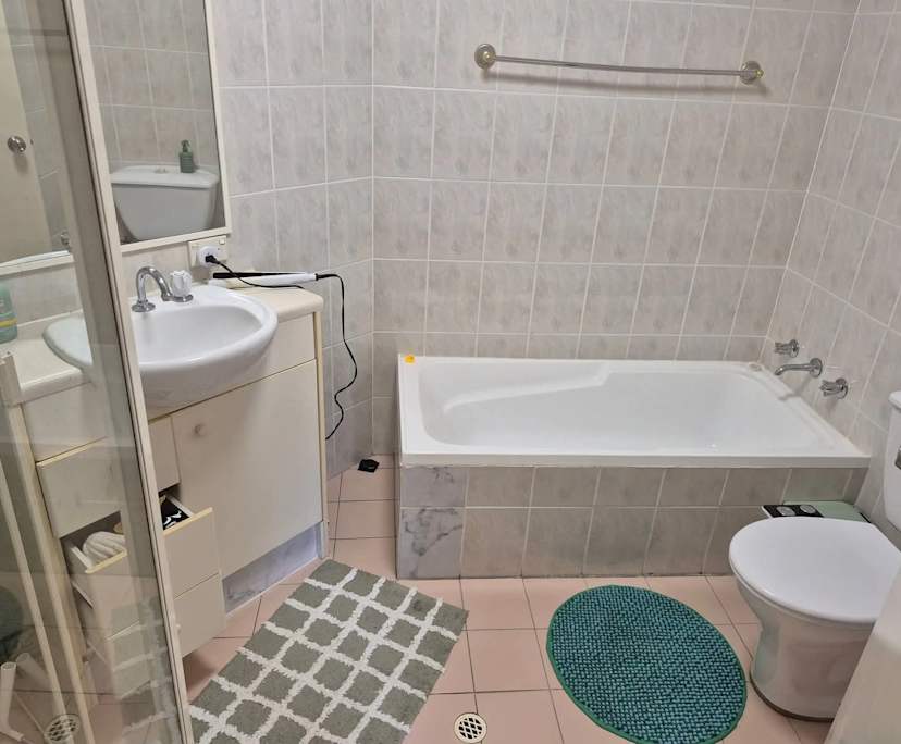 Unfurnished room with own bathroom