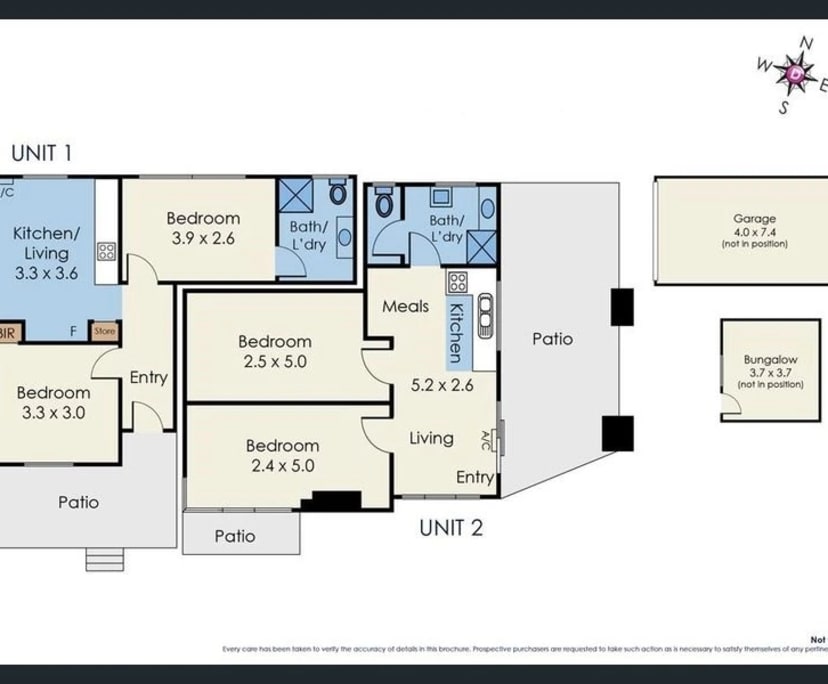 Whole property with 4 rooms for rent
