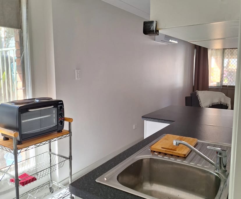 Unfurnished room with own bathroom