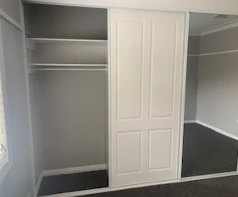 Unfurnished room with own bathroom