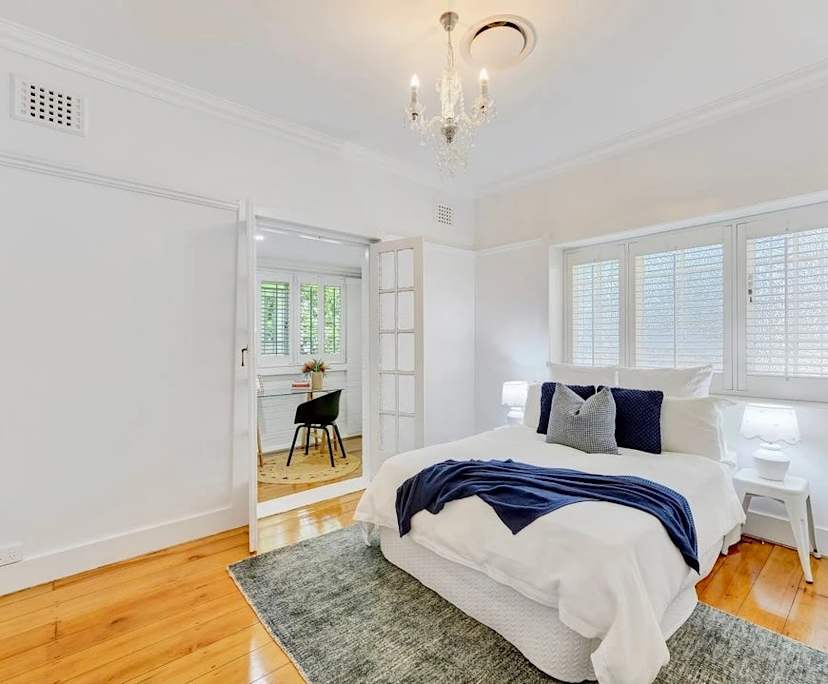Unfurnished room with own bathroom