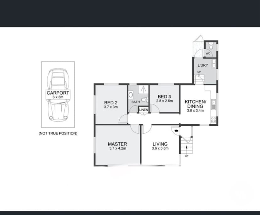 Furnished room in a share house