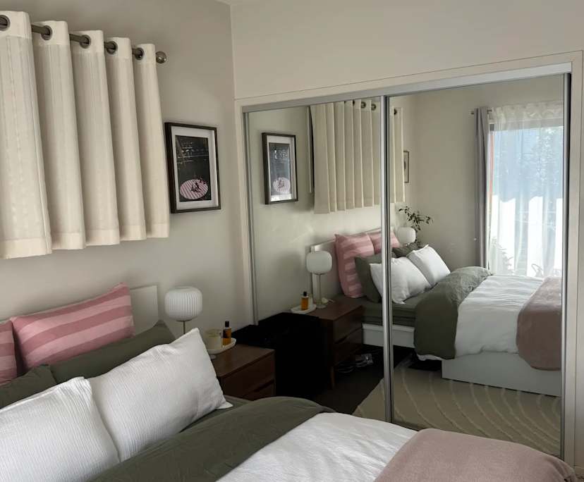Room with own bathroom