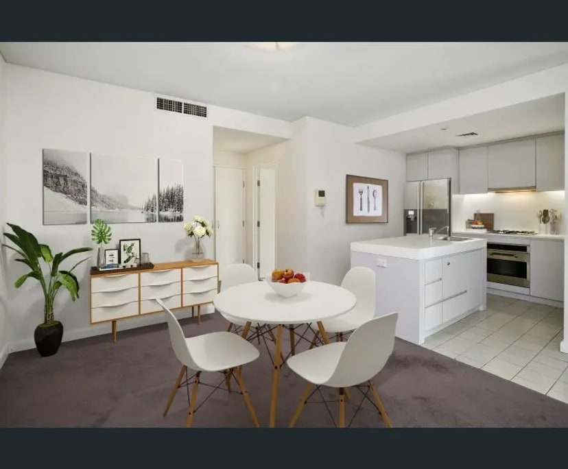 Furnished room with own bathroom