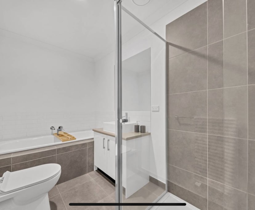 Unfurnished room with own bathroom