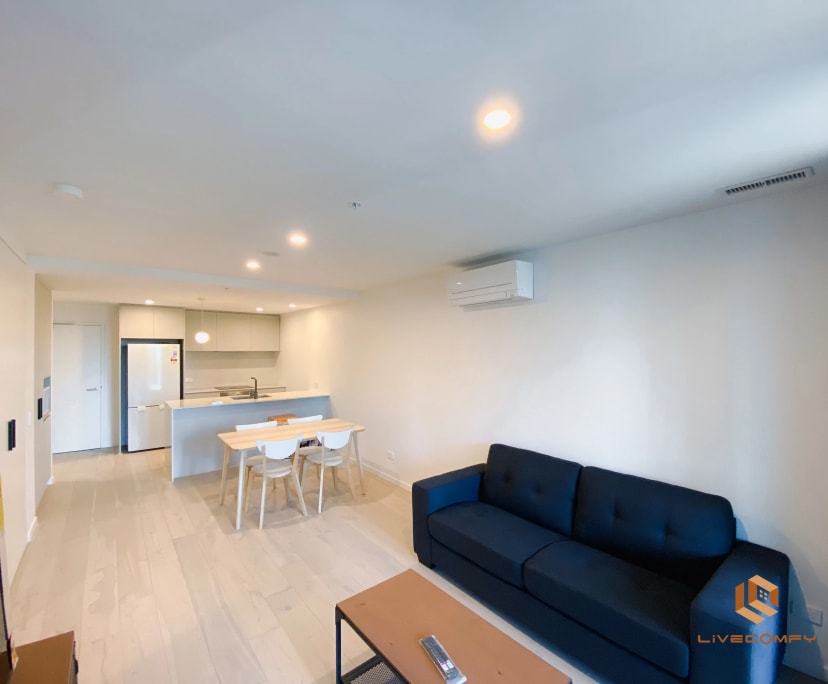 Furnished room with own bathroom
