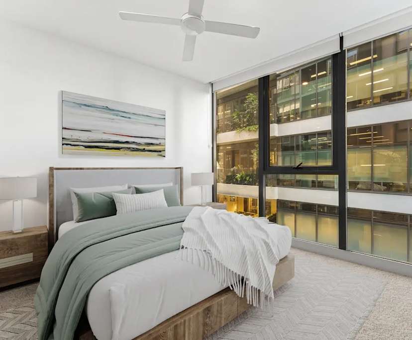 Furnished room with own bathroom