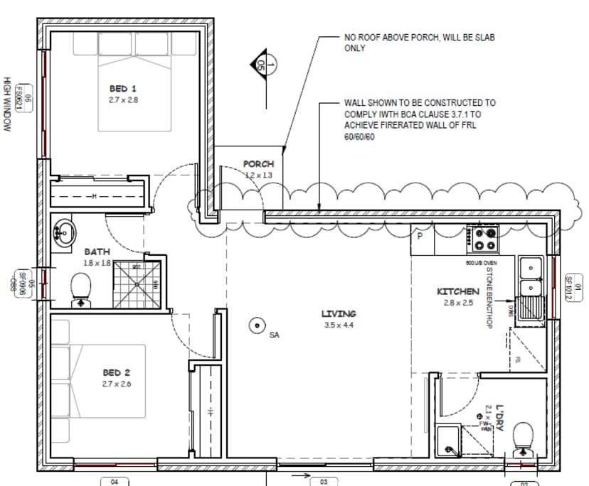 Whole property with 2 rooms for rent