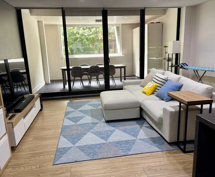 Furnished room with own bathroom