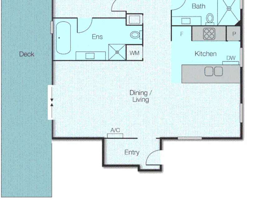 Whole property with 2 rooms for rent