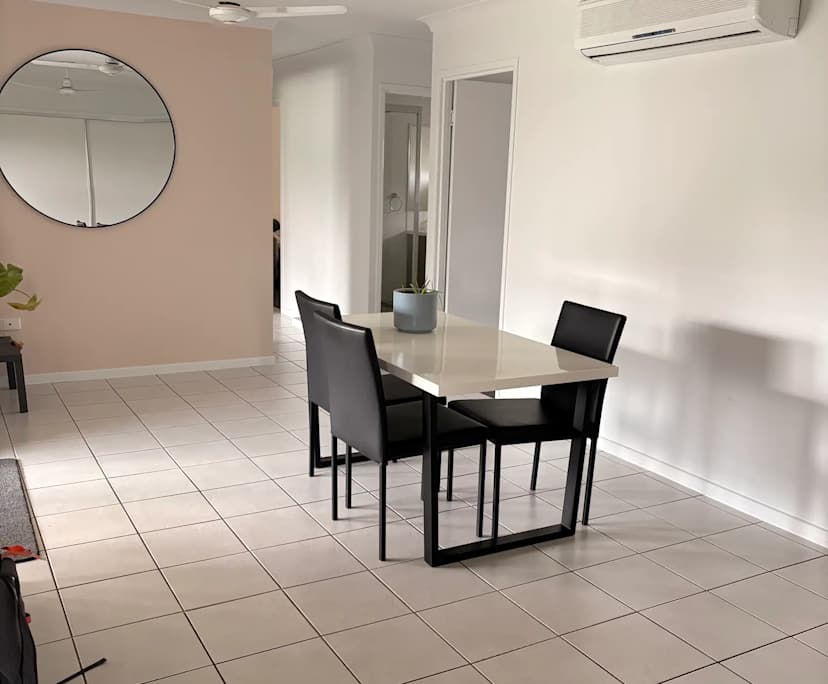 Unfurnished room with own bathroom