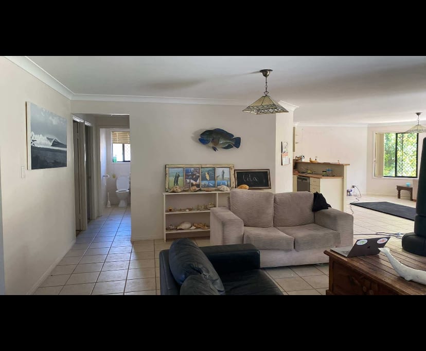 Unfurnished room with own bathroom