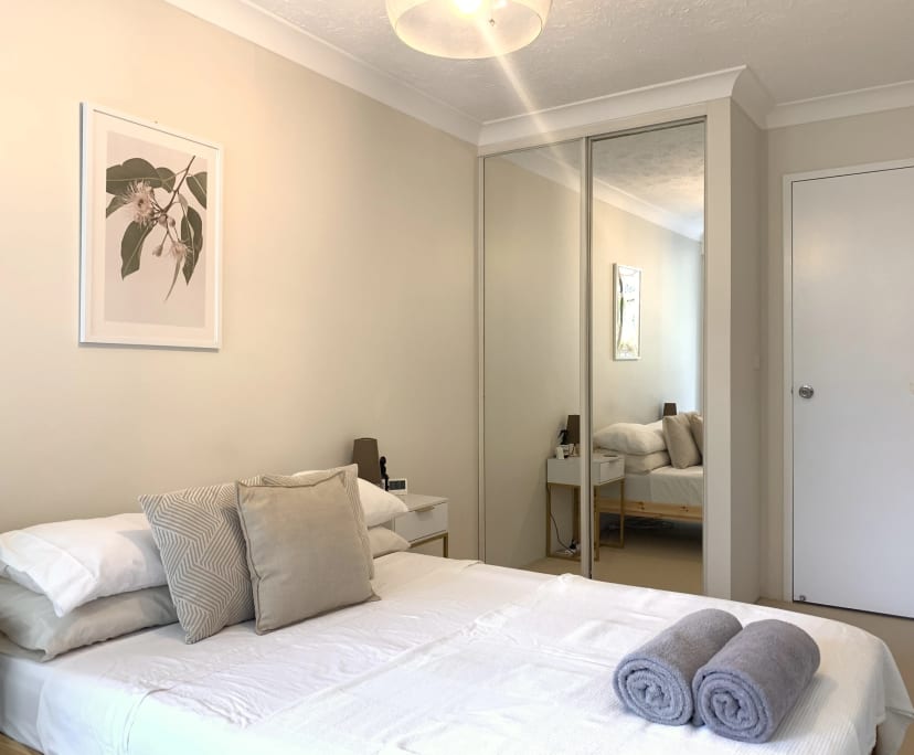 Furnished room with own bathroom