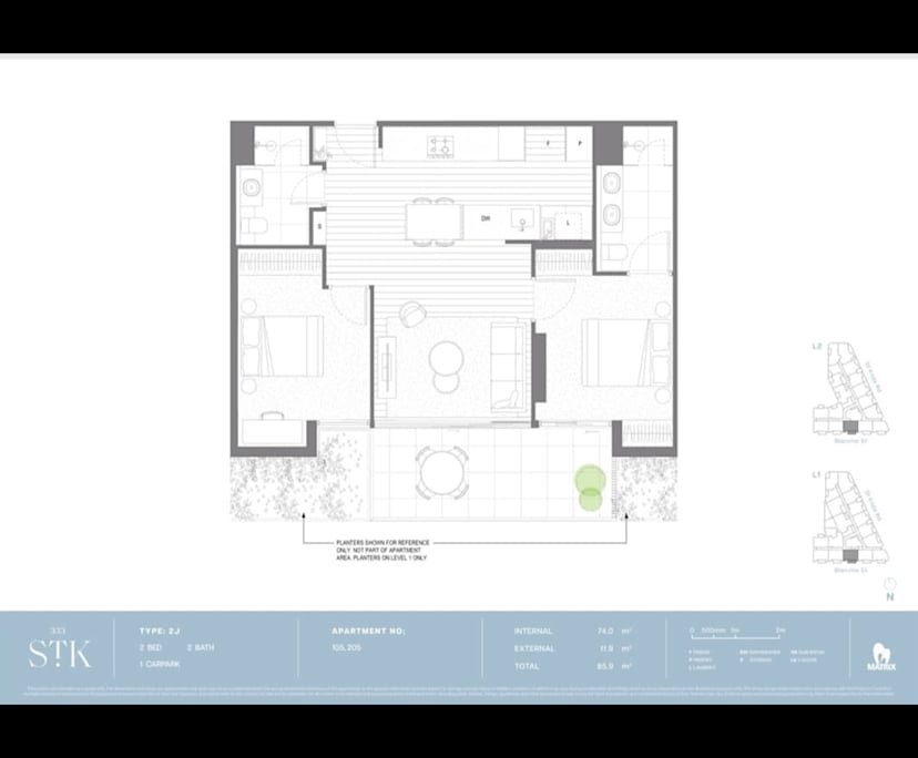 $435, Flatshare, 2 bathrooms, St Kilda VIC 3182