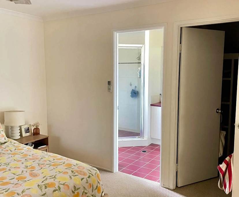 Unfurnished room with ensuite in a share house