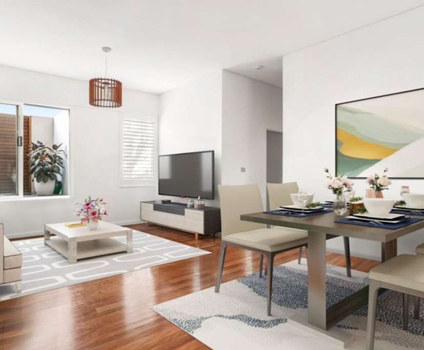 Unfurnished room in a flatshare