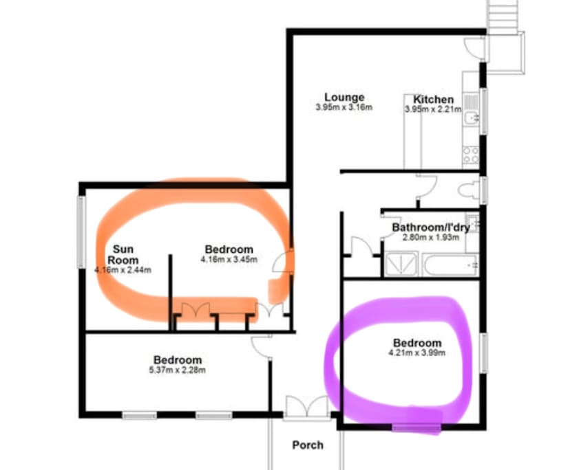 $260-300, Flatshare, 2 rooms, New Farm QLD 4005, New Farm QLD 4005