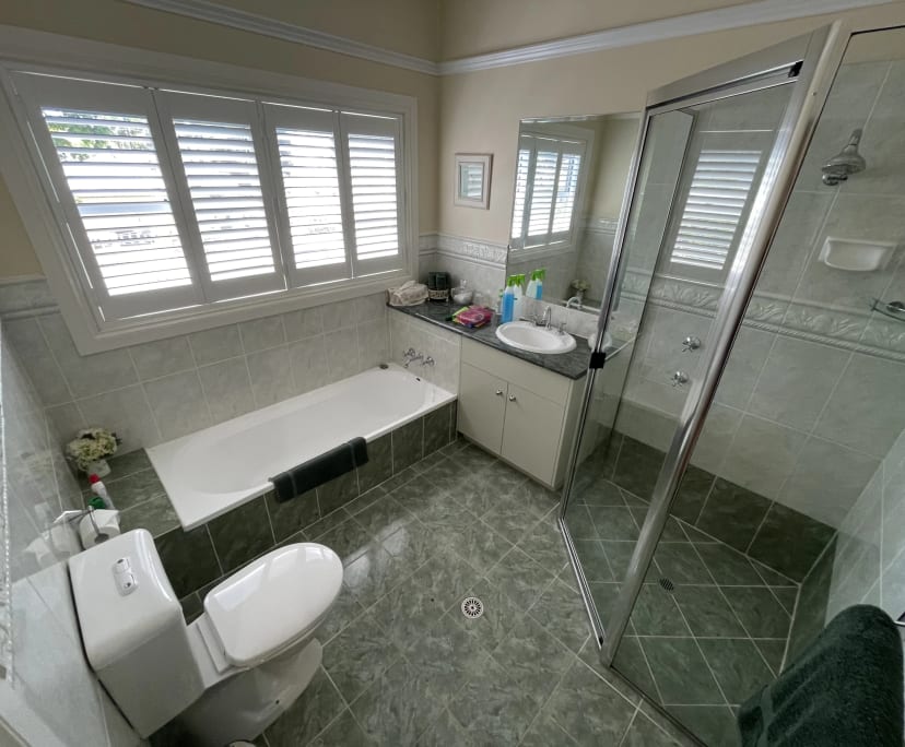 Furnished room with own bathroom