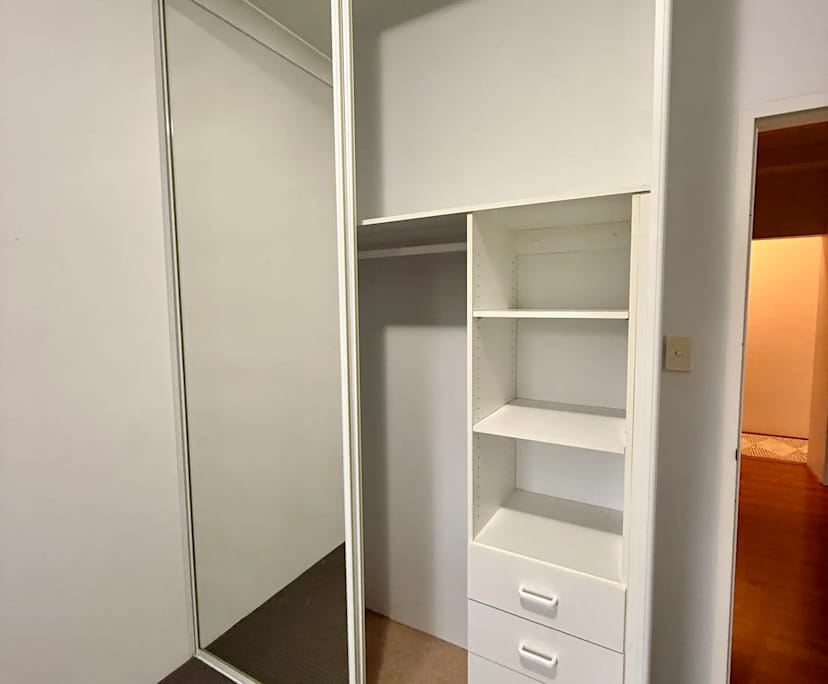 Unfurnished room with own bathroom