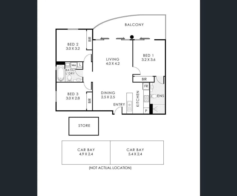 Furnished room in a flatshare