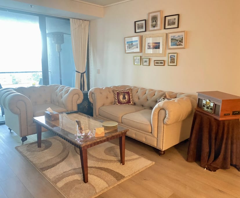 Furnished room with own bathroom