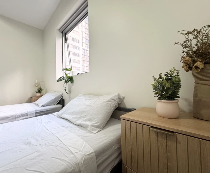 Furnished room with own bathroom