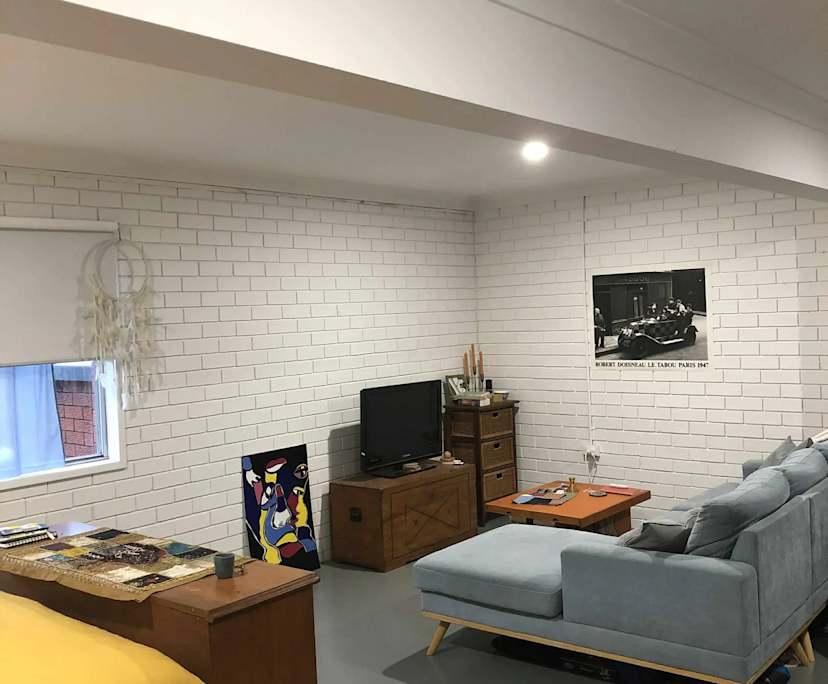 Unfurnished room with own bathroom