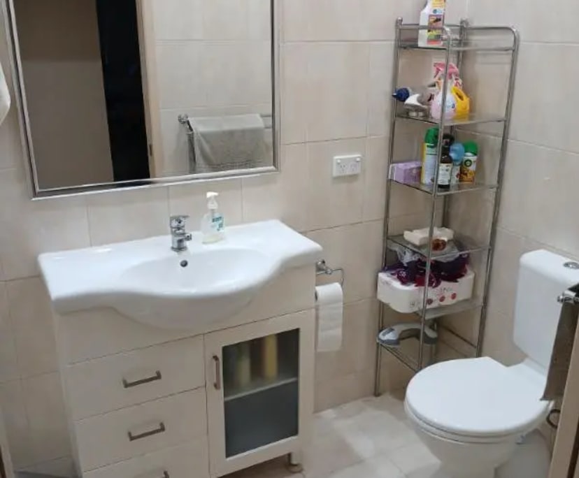Room with own bathroom
