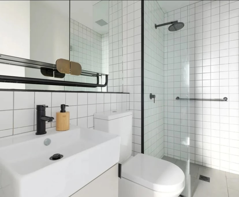Room with own bathroom