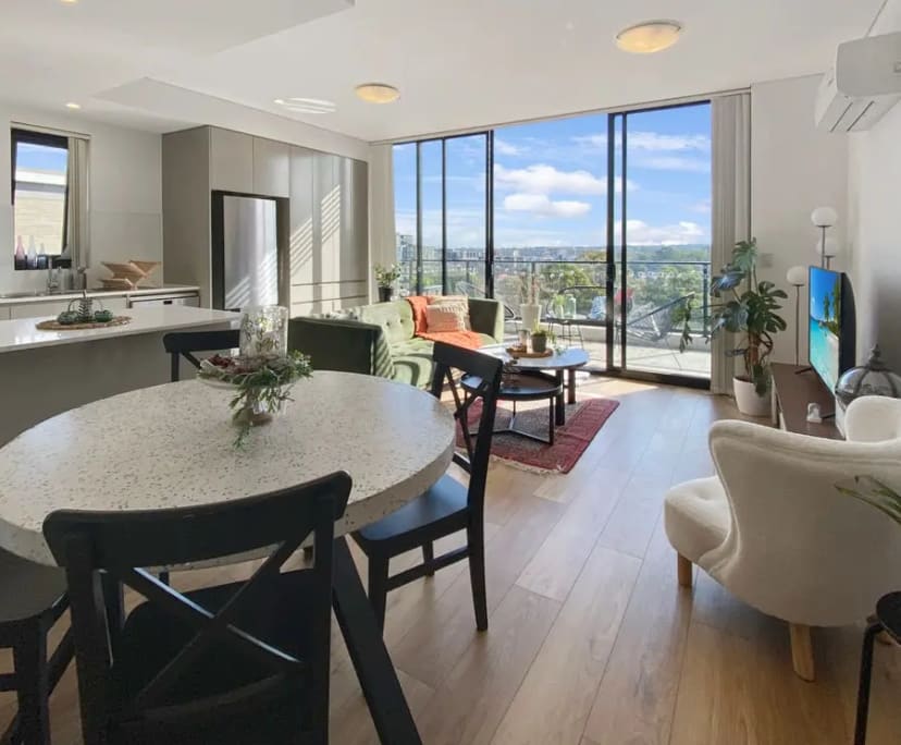 Furnished room with own bathroom