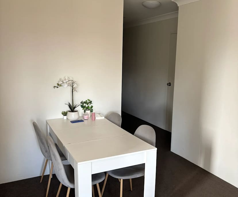 Furnished room with own bathroom