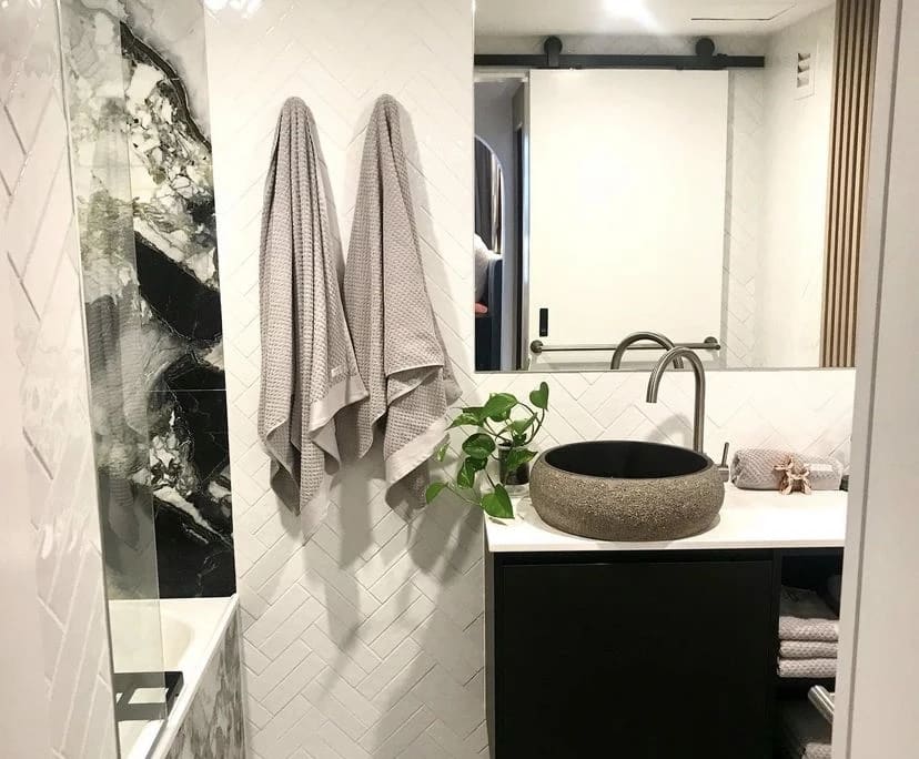 Room with own bathroom